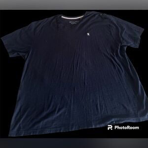 Lions Crest T-Shirt Men’s 3XL Blue Short Sleeve V-Neck